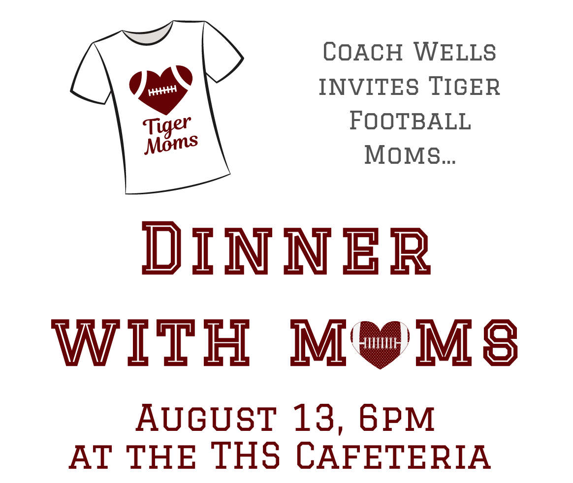 Varsity Football moms & dads events