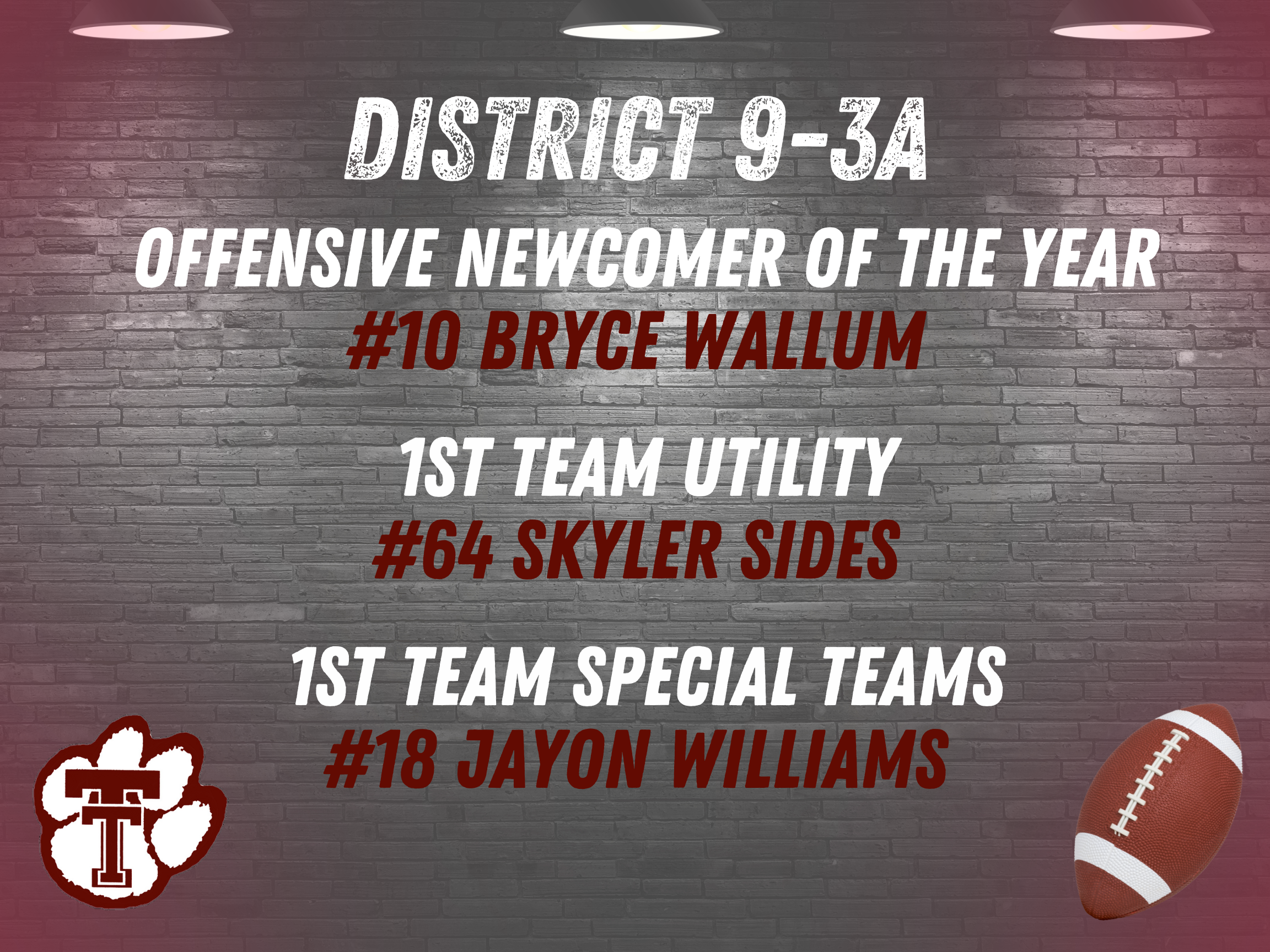 football district honors